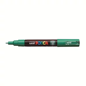 Decormarker UNI-BALL Posca 0,7-1mm vízbázisu akril marker zöld Írószerek UNI Posca PC-1M