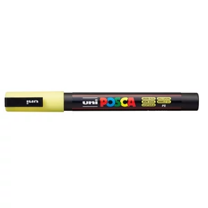 Decormarker UNI-BALL Posca 0,9-1,3mm vízbázisu akril marke napsárga Írószerek UNI Posca  PC-3M