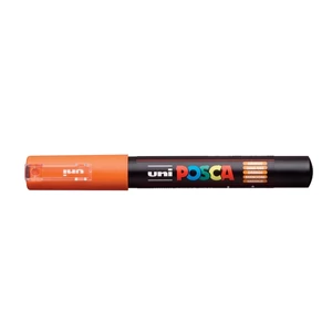 Decormarker UNI-BALL Posca 0,7-1mm vízbázisu akril marker  narancs Írószerek UNI Posca PC-1M