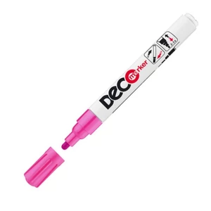 Lakkmarker deco marker rózsa kerek hegyű 2-4mm lakkfilc, fémre, fára, műanyagra