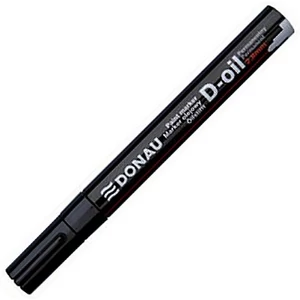 Lakkmarker Donau D-oil M 2,8mm kúpos hegyű fekete Írószerek DONAU 7369001PL-01