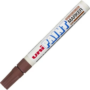Lakkmarker UNI-BALL Paint PX-20(L) 2,2-2,8mm kúpos hegyű barna Írószerek UNI-BALL PX-20(L) BROWN(EU)