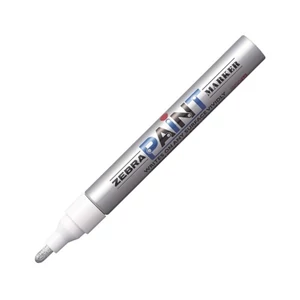 Lakkmarker Zebra 3 mm, Paint marker, ezüst 