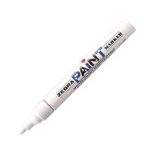 Lakkmarker Zebra 3 mm, Paint marker, fehér