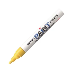 Lakkmarker Zebra 3 mm, Paint marker, sárga 