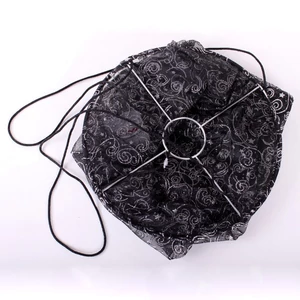 Lampion organza fekete