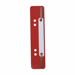 Lefűzőlapocska Durable lefűzőlapocska piros 25db/csomag