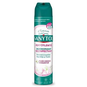 Légfrissítő fertőtlenítő 300ml SANYTO fehér virág