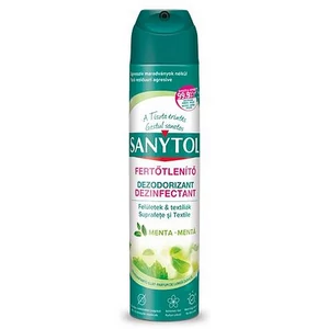 Légfrissítő fertőtlenítő 300ml SANYTO menta 