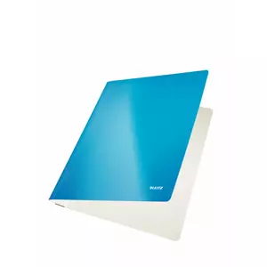 Gyorslefűző Leitz WOW Lakkfényű karton kék Leitz 10db rendelési egység ár 1db-ra