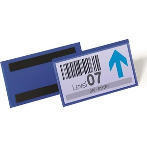 Logisztikai zseb 150 x 67mm fekvő DURABLE mágnesse sötétkék