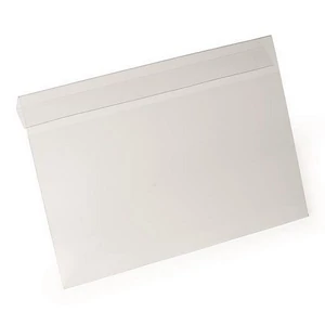 Logisztikai zseb behajtható A4 fekvő DURABLE HARD COVER" átlátszó