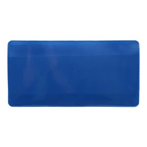 Logisztikai zseb mágneses 160×80mm PVC DJOIS kék
