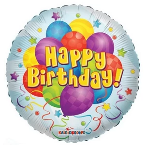 Paty lufi fólia 18' Happy Birt lufis 18inch/45cm Fólia Léggömb+hélium