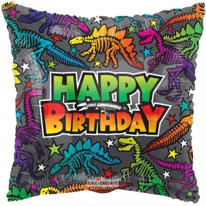 Paty lufi fólia 18" HB. dínó c dínó csontok + hélium