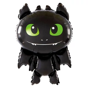 Paty lufi fólia halloween Dragon black 86x56cm