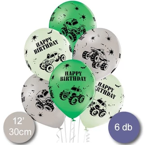 Party Lufi Happy Birthday, monster 6db/cs