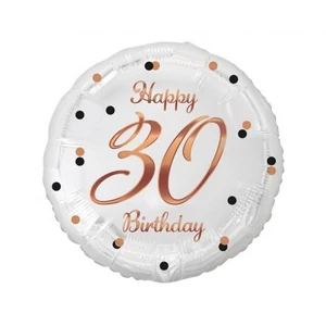 Paty lufi PÖTTYÖS FÓLIA HB.30 18" szülinapi Party Lufi