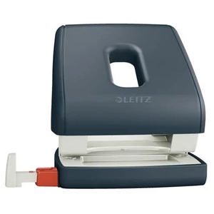 Lyukasztó Leitz kétlyukú, 30 lap, Cosy, bársonyszürke E50040089