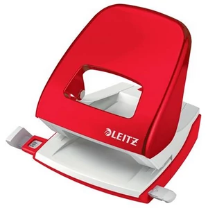 Lyukasztó Leitz kétlyukú, 30 lap Nexxt Wow, piros E50081026