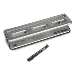 Lyukasztó GBC Velobind Strip Binder 20lap fém szürke Irodai kisgépek GBC A9707121