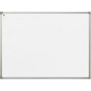 Mágnesestábla 45x60cm Deli Alukeretes, fehér zománcozott, mágneses tolltartó tálcával, DEL39032 Whiteboard