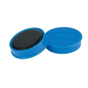 Mágneskorong 30mm Nobo fehértáblához, 4 db,kék