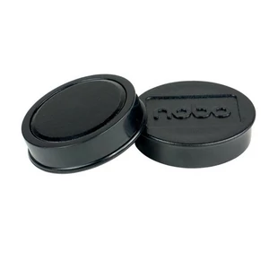 Mágneskorong 38mm Nobo fehértáblához, 4 db,fekete