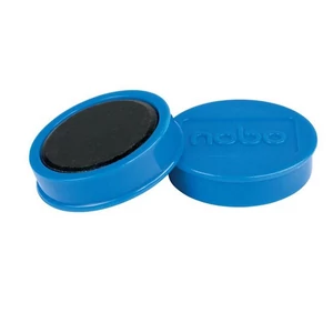Mágneskorong 38mm Nobo fehértáblához, 4 db,kék