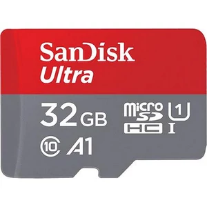 Mamóriakártya microSDHC 32GB SANDISK Ultra adapterrel 120MB/s Adattárolók SANDISK 186503