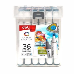 Marker készlet Kétvégű "Sketch 36 darab/szett