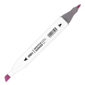 Marker kétvégű Sketch / 125 Deli Vágott és Kerek hegy Fluorescent Rose