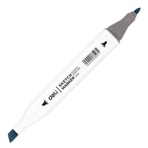 Marker kétvégű Sketch / BG9 Deli Vágott és Kerek hegy Blue Grey