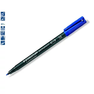 Alkoholos marker Staedtler Lumocolor 317 M OHP 1mm kúpos kék Írószerek STAEDTLER 317-3