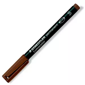 Alkoholos marker Staedtler Lumocolor 313 S OHP 0,4mm tűhegyű barna Írószerek STAEDTLER 313-7