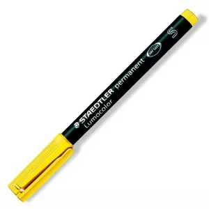 Alkoholos marker Staedtler Lumocolor 313 S OHP 0,4mm tűhegyű sárga Írószerek STAEDTLER 313-1