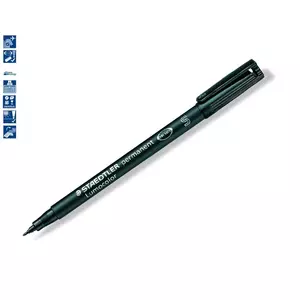 Alkoholos marker Staedtler Lumocolor 313 S OHP 0,4mm tűhegyű feket Írószerek STAEDTLER 313-9