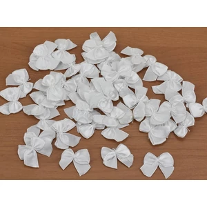 Masni textil egyszínű fehérkicsi 2, 5cm (50db/csomag) [5998997713391]