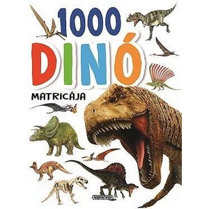 Matrica 1000 dinó matricája fehér