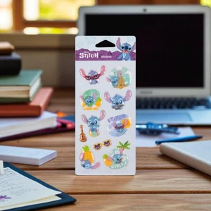 Matrica 3D öntapadós Stitch 5 Colorino