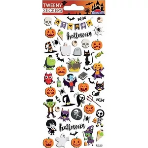 Matrica Halloween motívumok 9x17,5cm