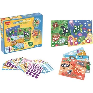 Matrica készlet geometriai MAPED CREATIV "Geometric Stickers" a világ állatai