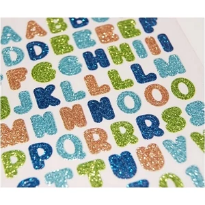 Matrica MiniClassy Kék glitteres betű  7,5x10cm