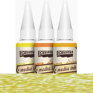 Média tinta 20ml arany metál