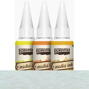 Média tinta 20ml ezüst metál