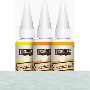Média tinta 20ml ezüst metál