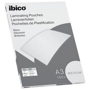 Meleglamináló fólia 100mikron A3 fényes IBICO "Medium