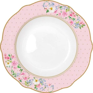 Tányér mély porcelán 23cm, Garden Joy