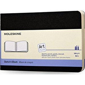 Moleskine skicc album Sketch, "L ARTSKA3 fekete