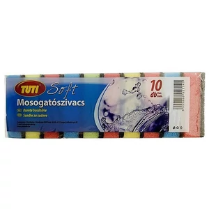 Mosogatószivacs 10db TUTI Soft 
